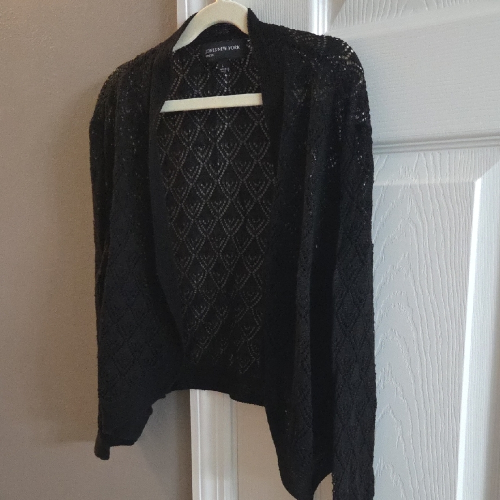 Jones New York Black Women's Cardigan